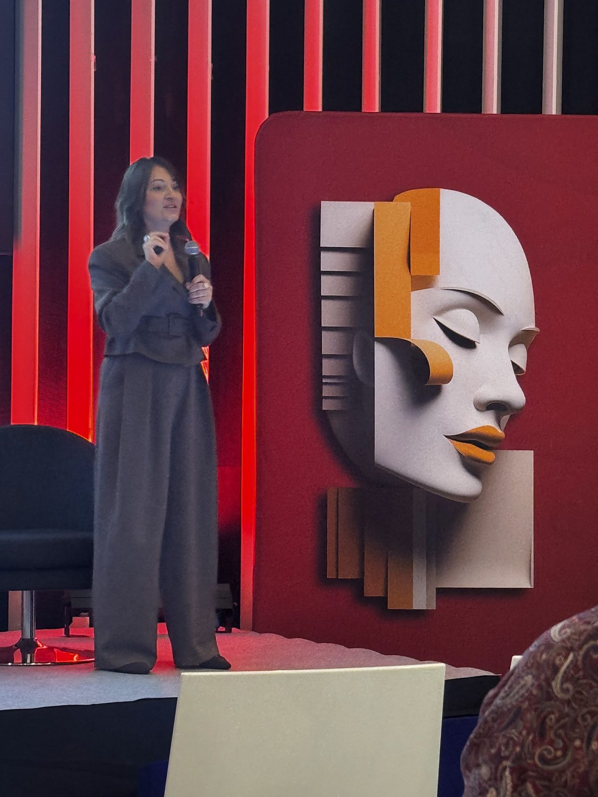 Joanna Kopera na scenie konferencji Collagen Power, LNE WAWA Beauty 2026